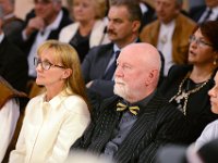 23  23. Mistrz Superior Bractwa Kawalerów Spiżowych (BKS) sub una compana Jan Pondel z żoną Lianą - redaktorem naczelnym czasopisma „Prestiż”.